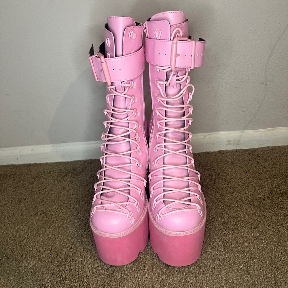 Pink Platform Shoes